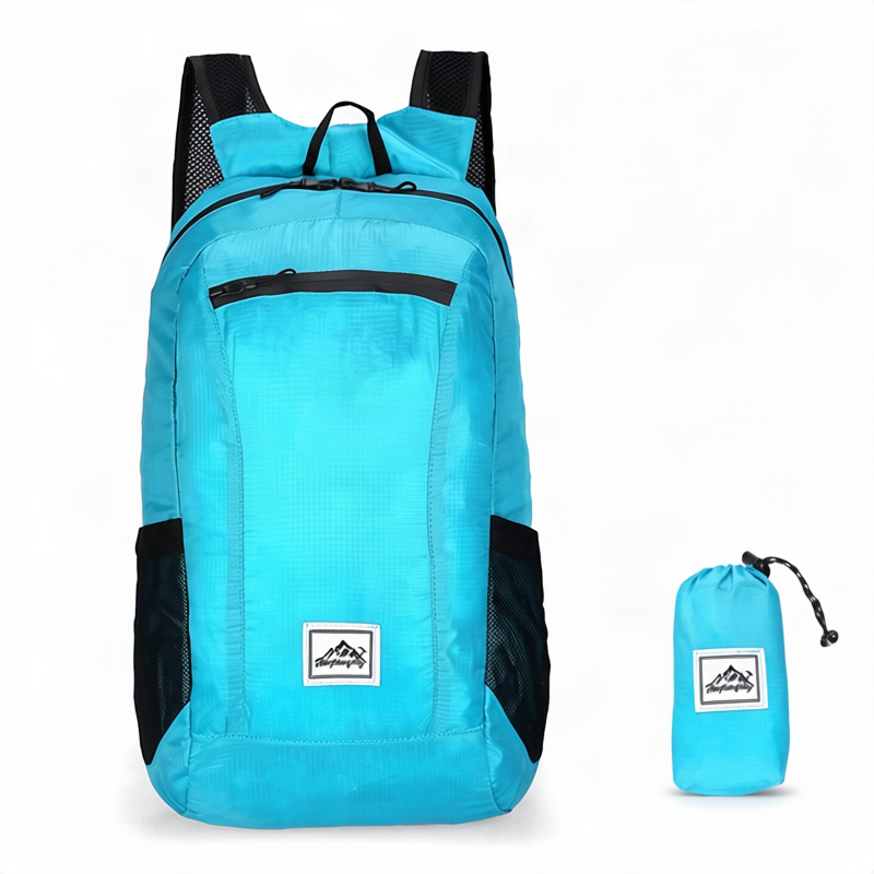 Foldable travel backpack, ultra-light, up to 20 L