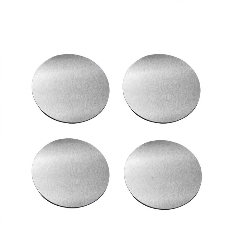 Stainless Steel Coaster Set, 5-piece, round