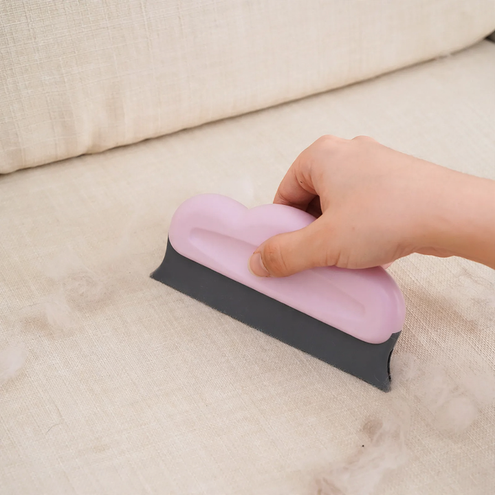 Cat brush with saw blade structure, arch brush