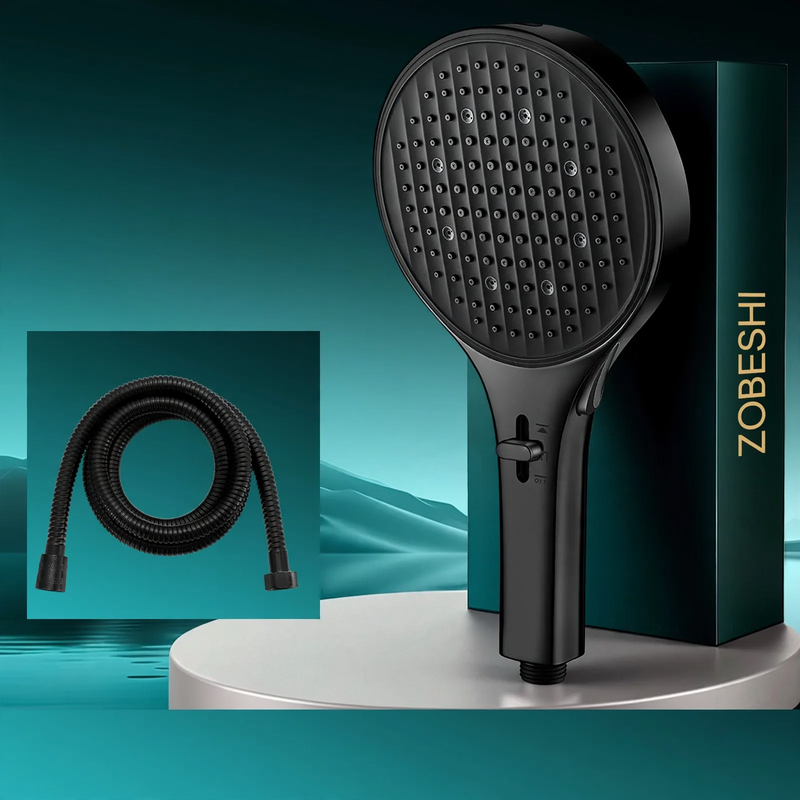 Shower head with pressure balance, large panel