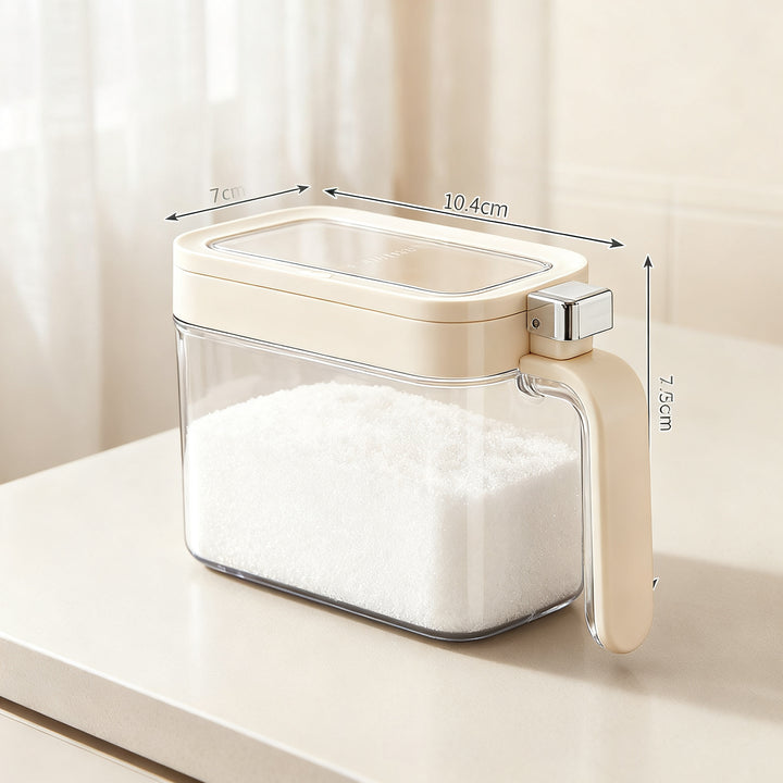 Spice container, ABS, square, airtight