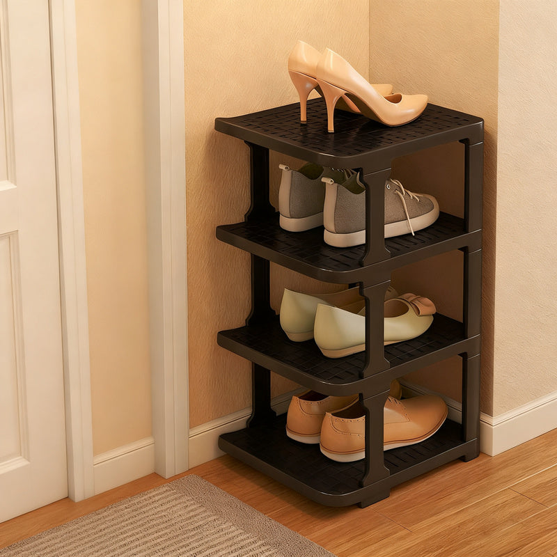 Plastic shoe rack, 9-layered