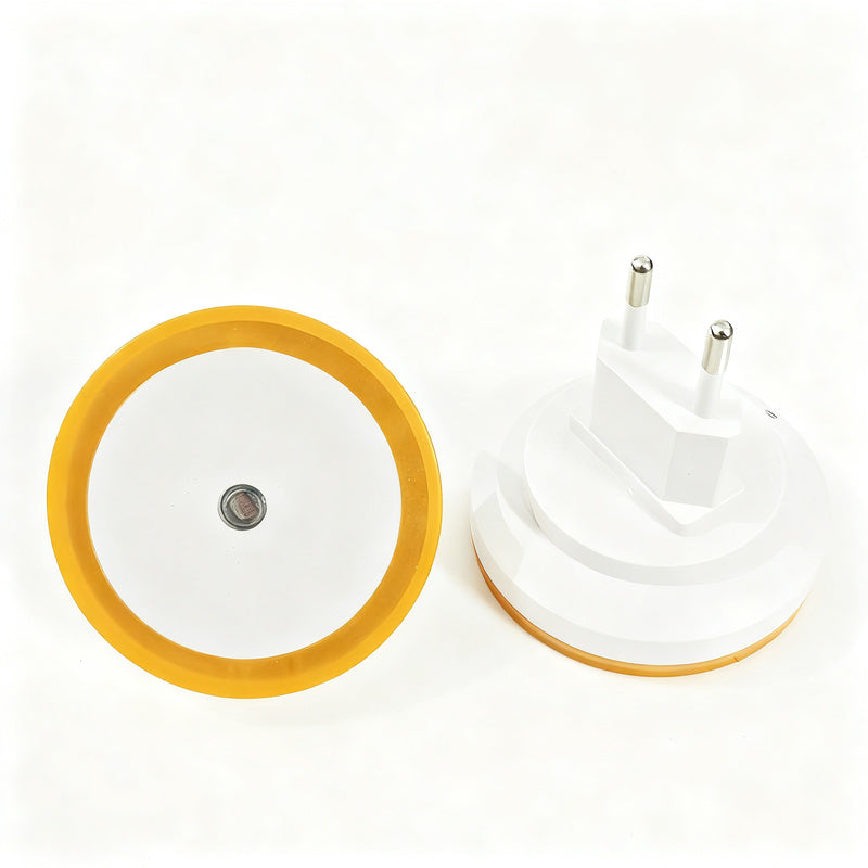 Socket night light with light sensor, LED