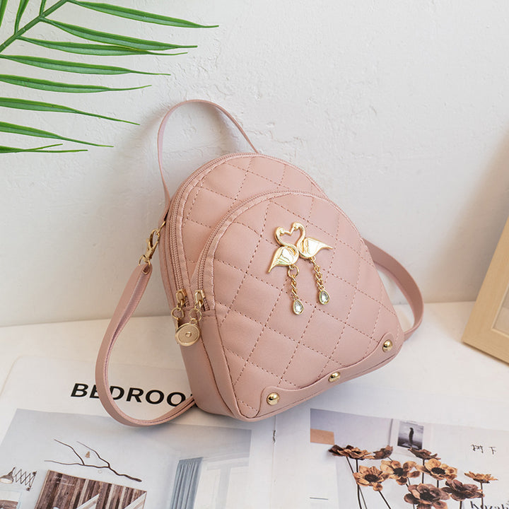 PU Backpack with Embroidery