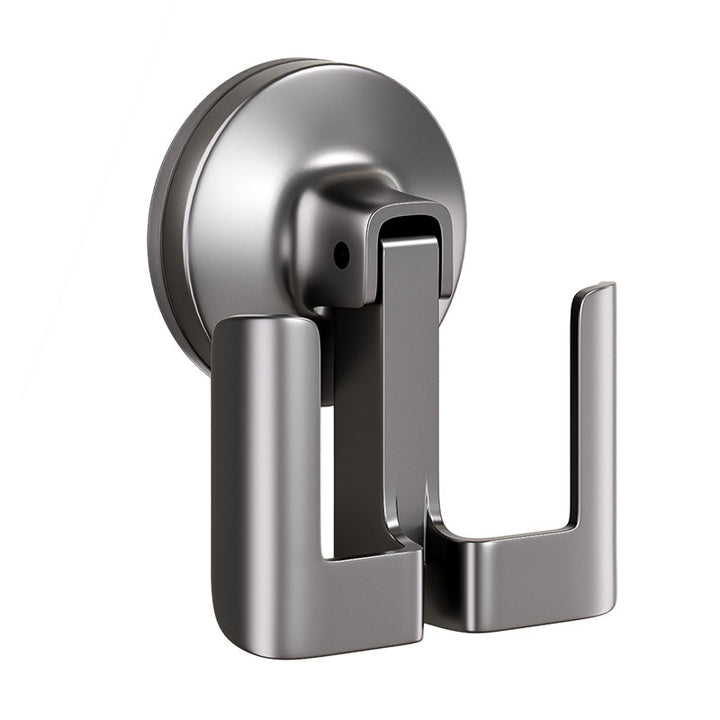 Bathroom shoe holder with suction cup, no drilling