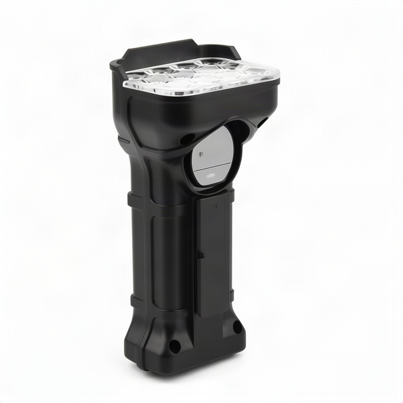 USB bicycle light with 12 LEDs and horn