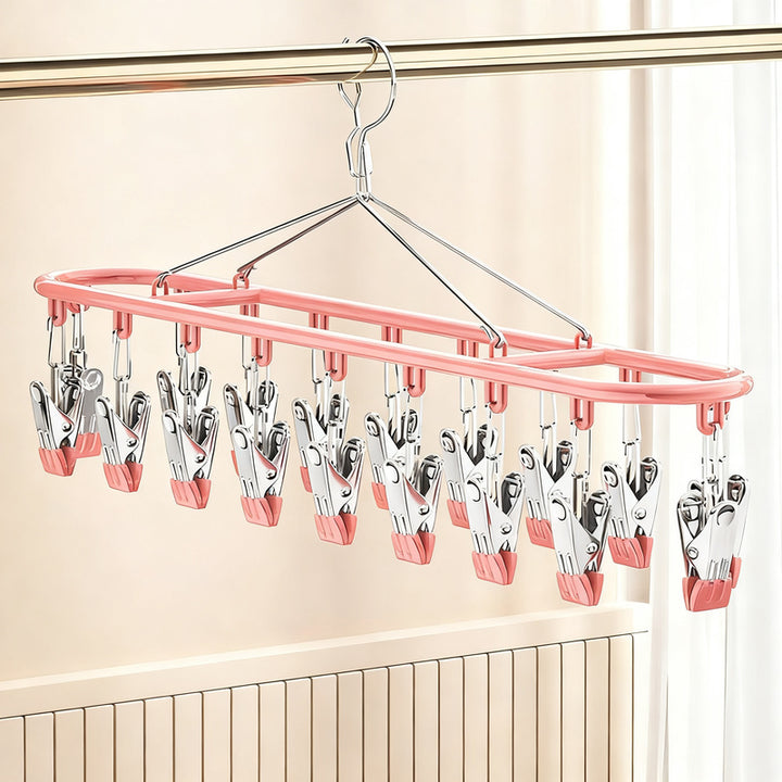 Steel clothespin holder, 18–20 clips