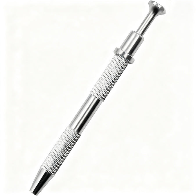 Titan-Piercing rod, flat base, internal thread