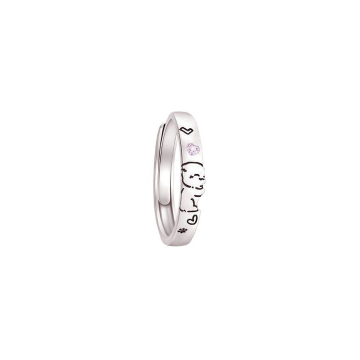 Pairing with cat and dog motif, adjustable