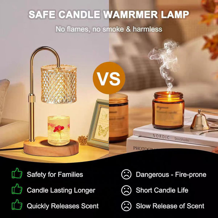 Wax melting lamp RTB301 with glass base