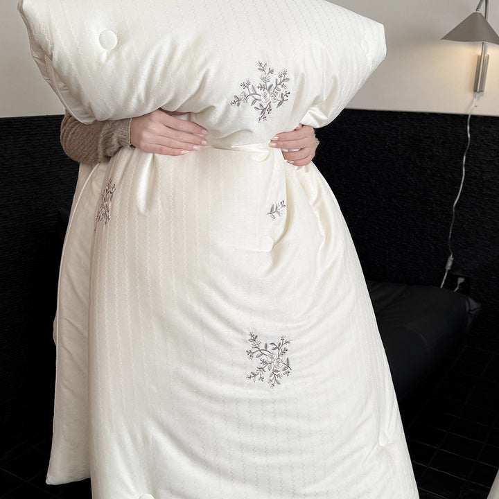 Duvet with soy fiber, cotton, four seasons