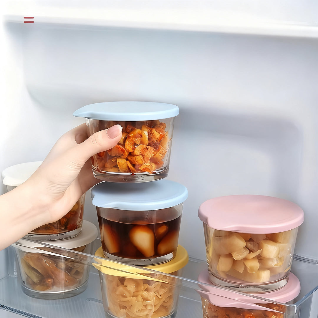 Glass jar with lid, 500 ml
