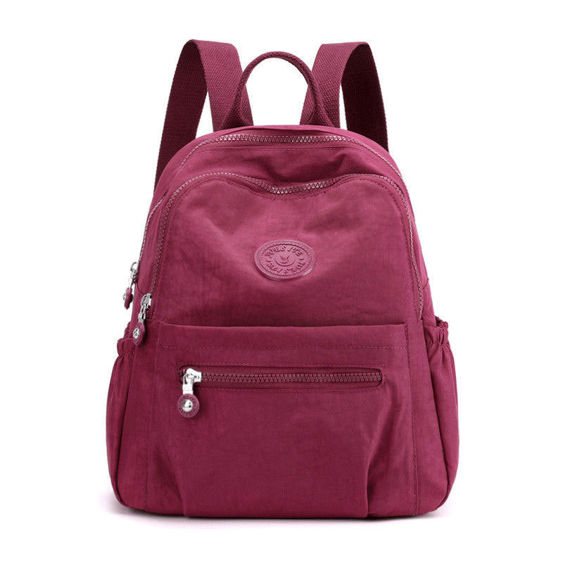 Women's backpack, nylon, large capacity