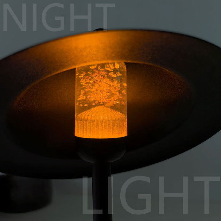 Small table lamp with slider, USB charging, creative design