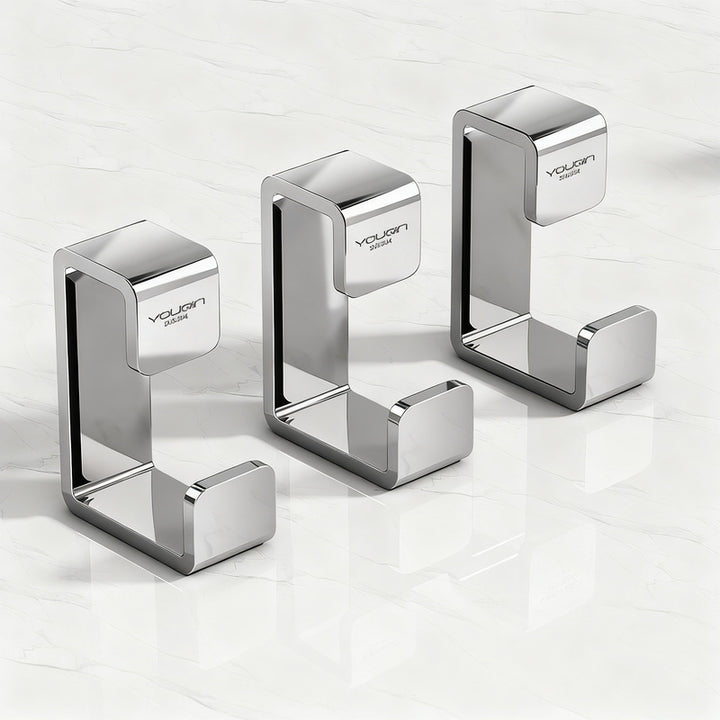 Stainless steel hanging hooks for sinks