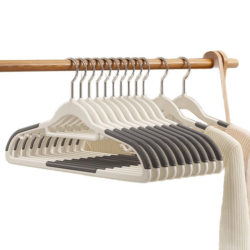 Plastic hanger, non-slip, scratch-free