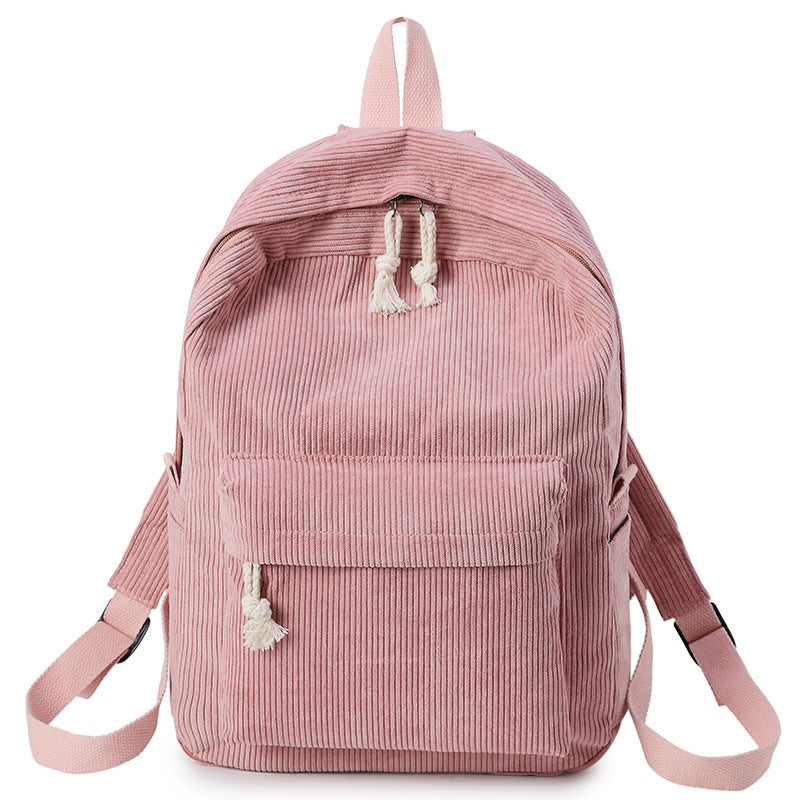 Cord backpack, 20–35 L, large capacity