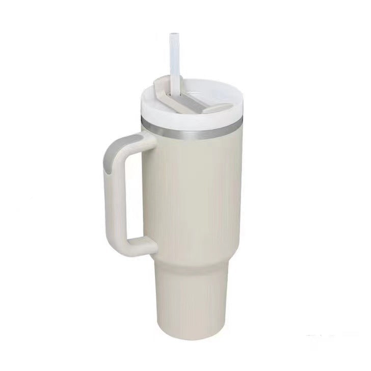 Insulated cup 40oz, stainless steel, with handle