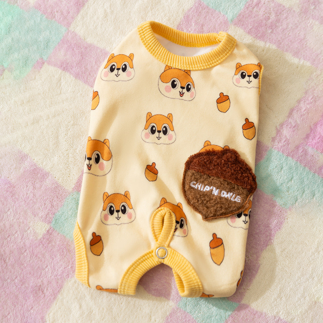 Fleece dog vest, sleeveless