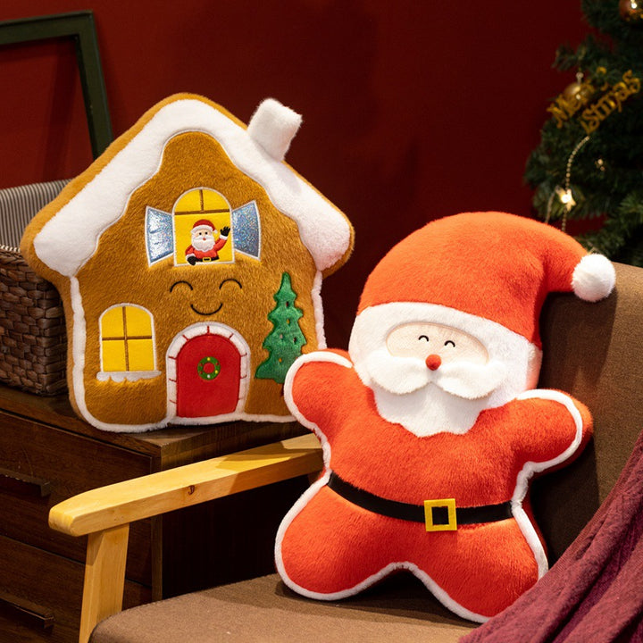 Christmas plush figures, various motifs