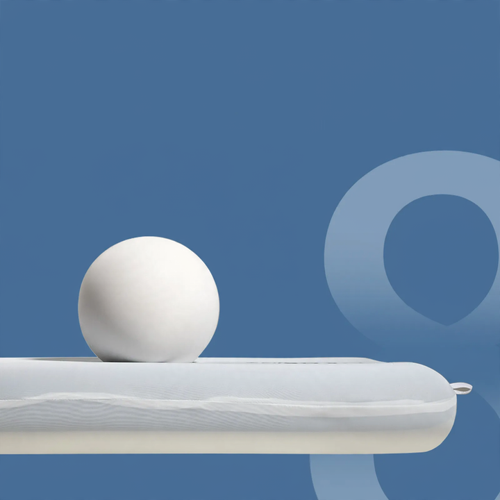Memory foam neck support pillow