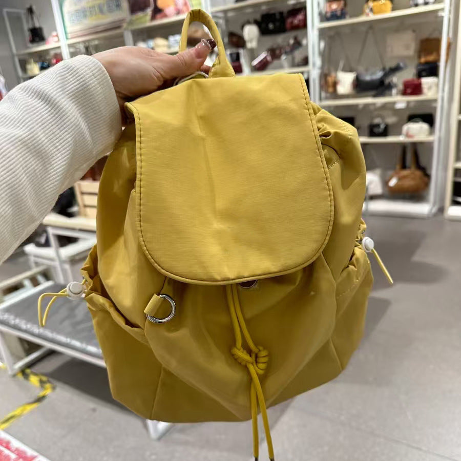 Lightweight polyester backpack in Japanese style