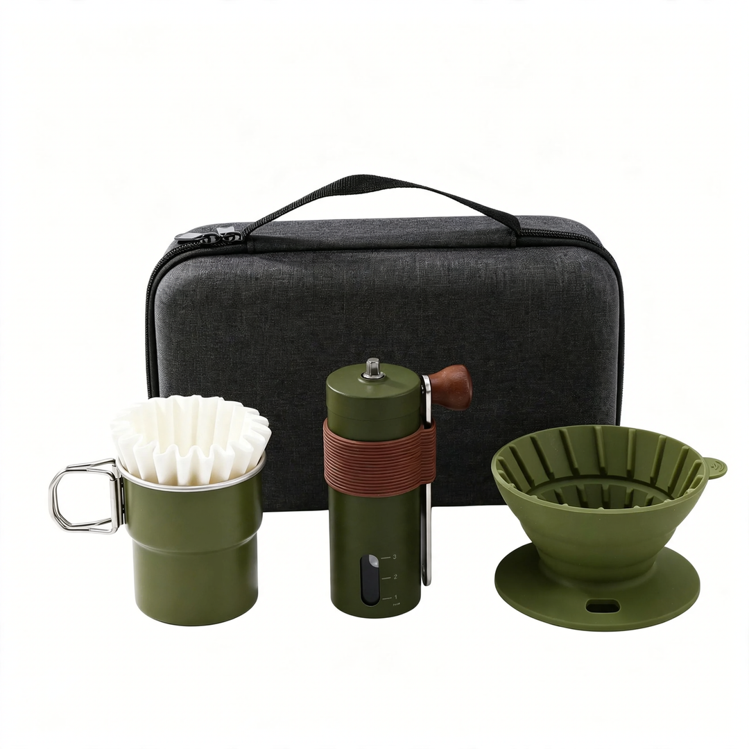 Hand brewing coffee gift set, 14–15 pieces