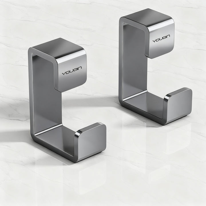 Stainless steel hanging hooks for sinks