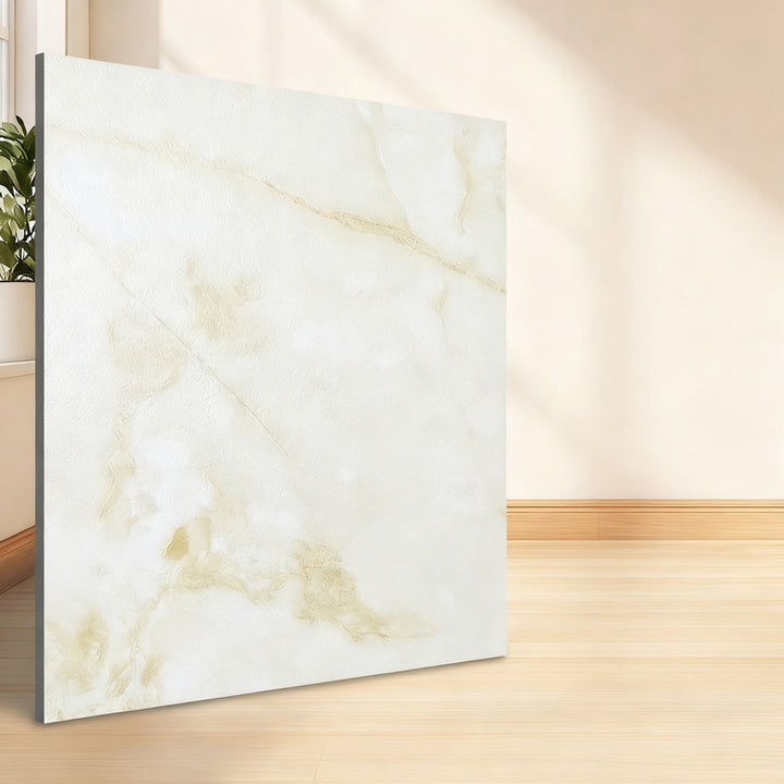Self-adhesive PVC flooring with tile appearance