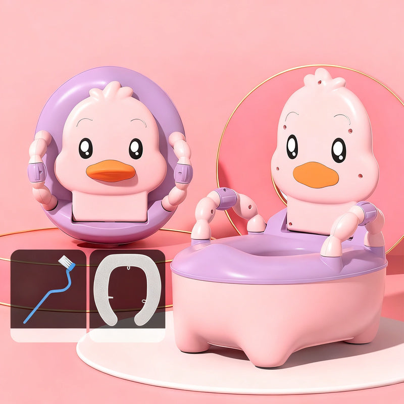 Child potty made of plastic