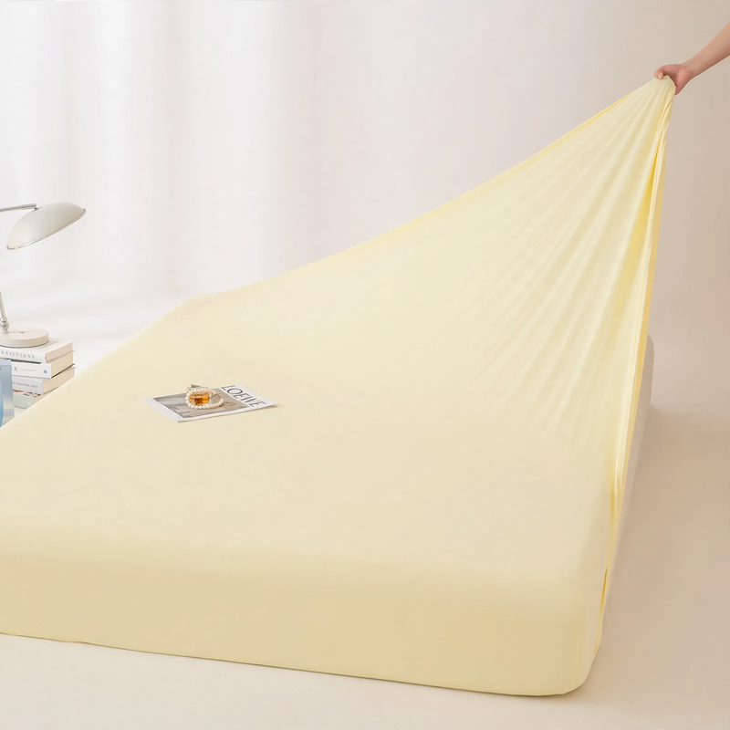 Summer fitted sheet with cooling effect, 0.9 m