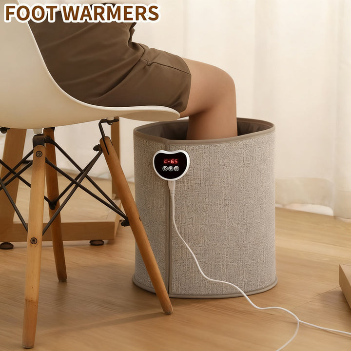 Electric foot warmer with 8 levels