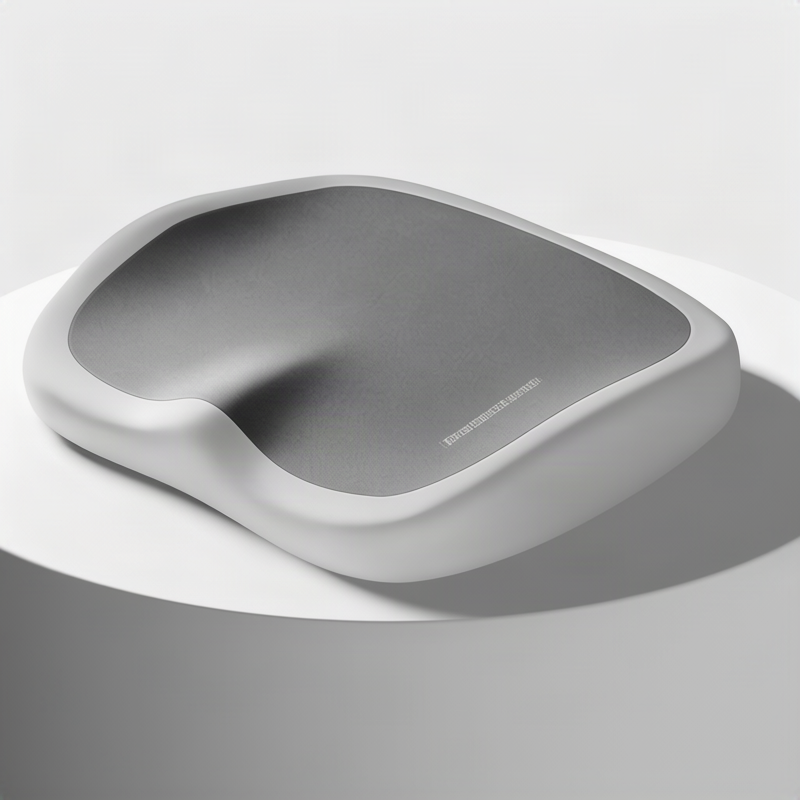 Heated seat cushion made of high-quality loden cream