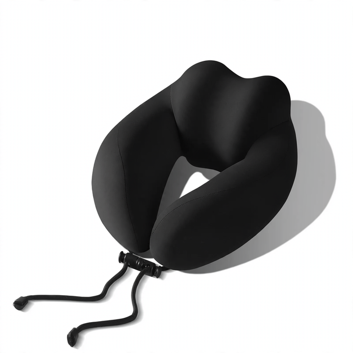 U-shaped neck pillow with memory foam