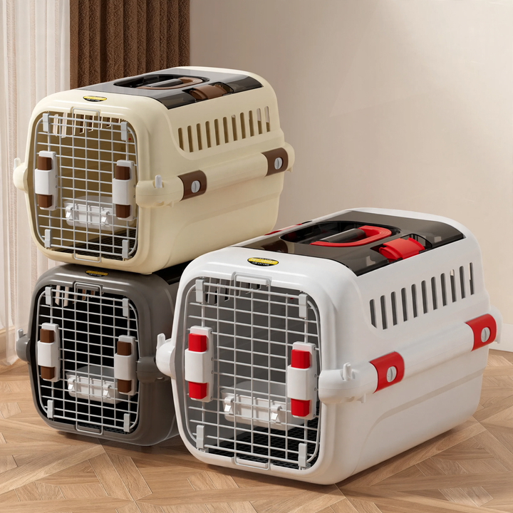 Transport box for pets, PP, with window