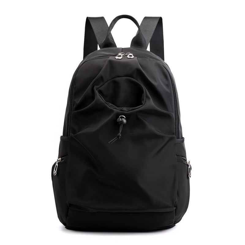 Backpack with drink compartment, nylon, back load balance