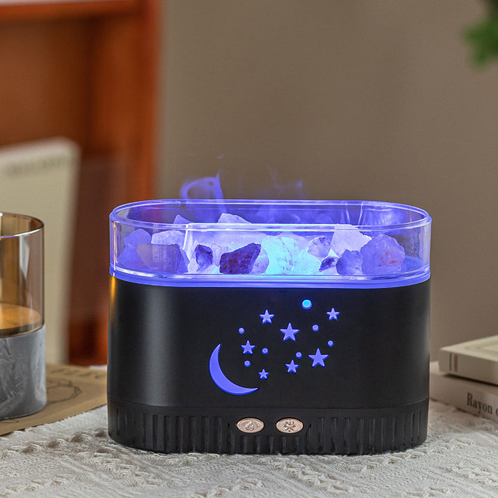 Crystal Salt Diffuser with LED Light and Humidification