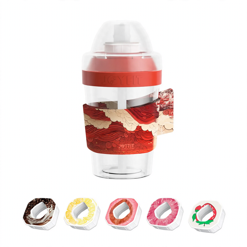 Sports water bottle with straw, 400 ml