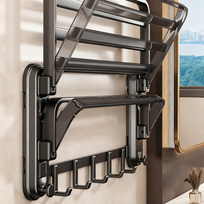 Towel holder with suction cup for the bathroom