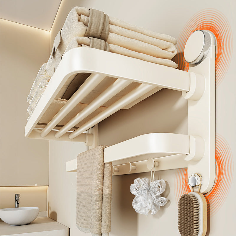 Suction Cup Towel Holder, 2–4 Pieces, No Drilling