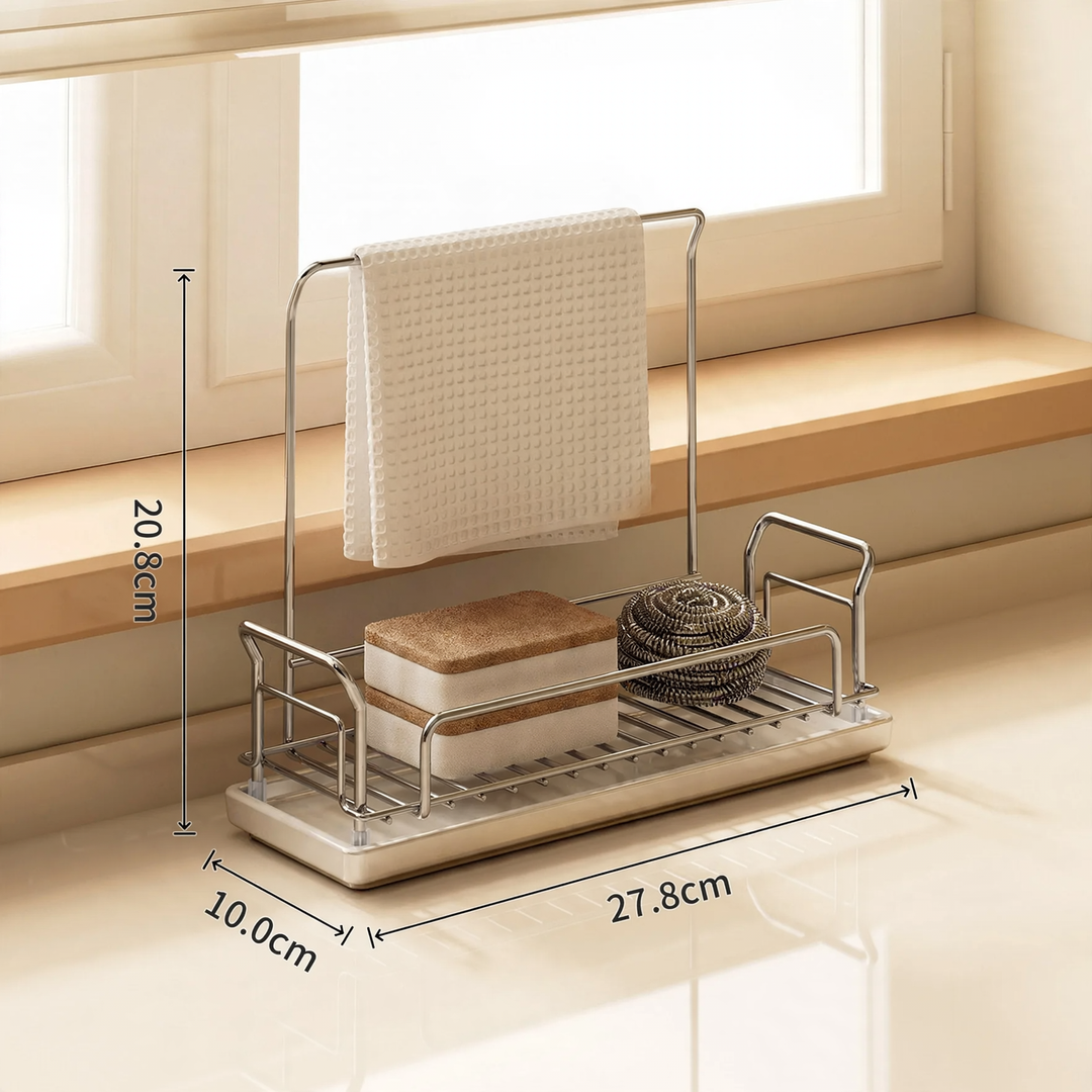 Stainless Steel Kitchen Draining Rack for Towels