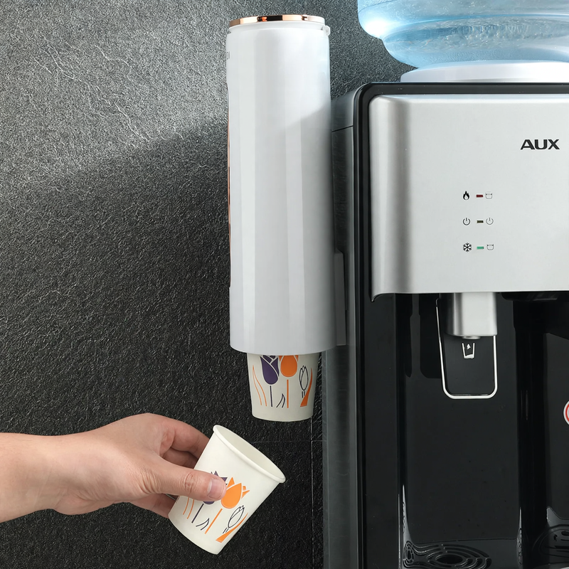 Cup holder, automatic, dust-proof, no drilling