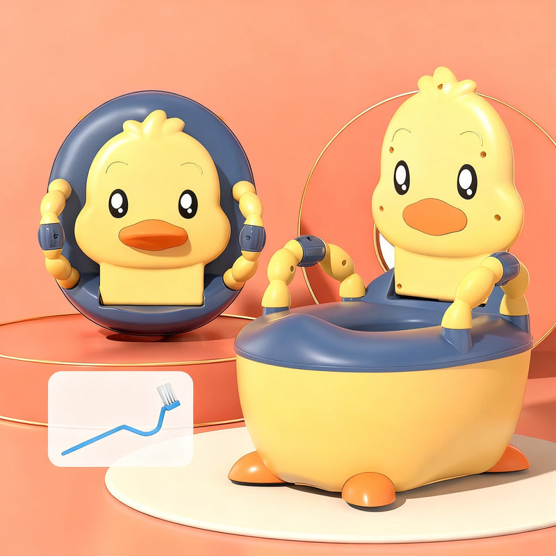 Child potty made of plastic