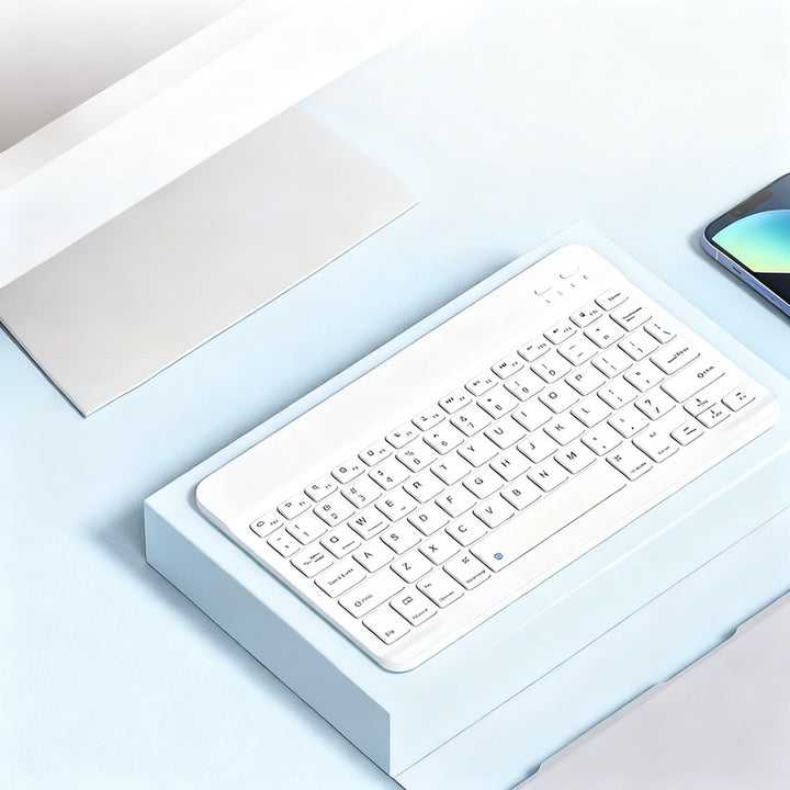 Bluetooth keyboard with mouse for tablets and laptops