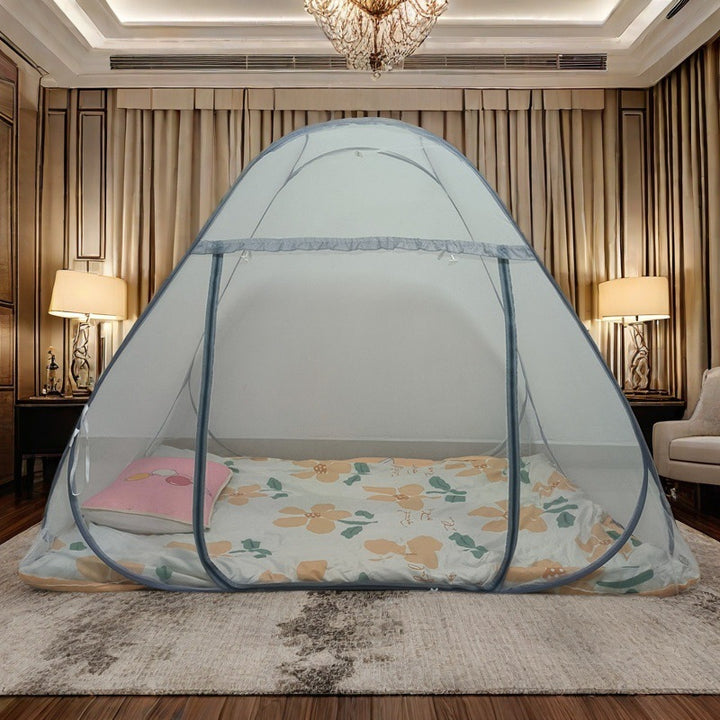 Portable mosquito net for travel, collapsible