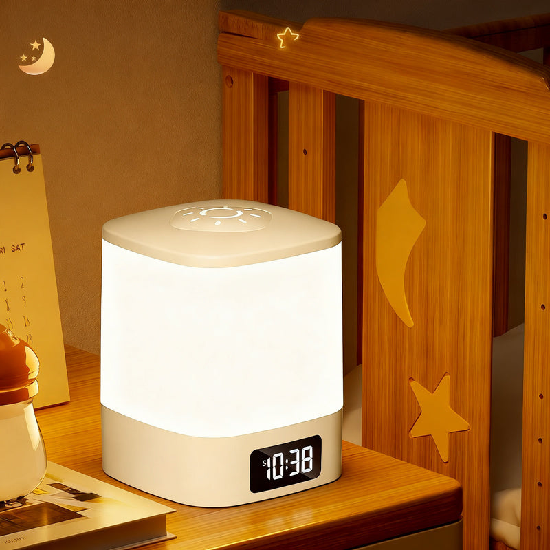 Night light with touch control, 8.8 × 8.8 × 11.4 cm