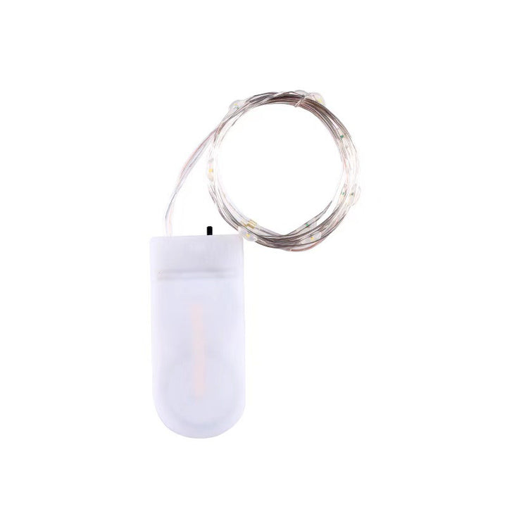 LED string lights with button cell battery, 1–3 m