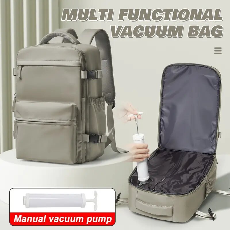 Vacuum backpack, 36–55 L, Oxford fabric, waterproof