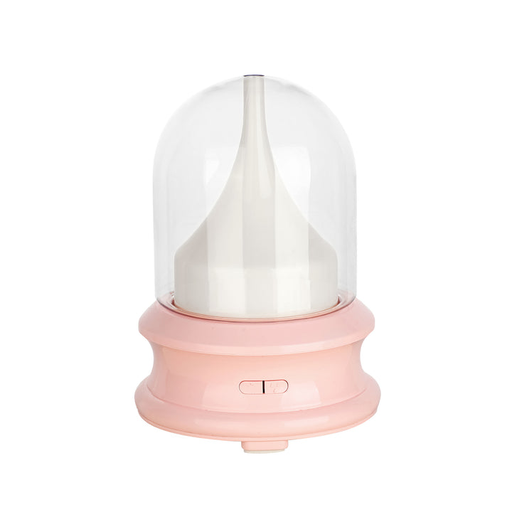 Ultrasonic aroma diffuser with LED light