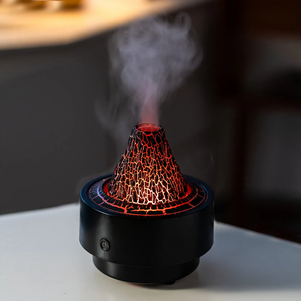Vulkan Aroma Diffuser with Flame Effect, 0.5 l